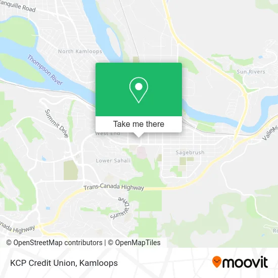 KCP Credit Union map