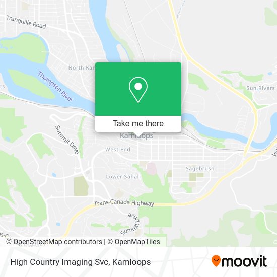 High Country Imaging Svc map