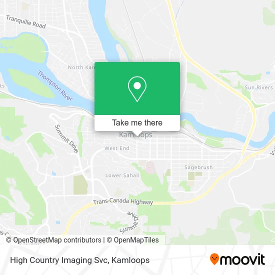 High Country Imaging Svc map