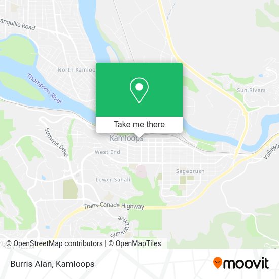 Burris Alan map