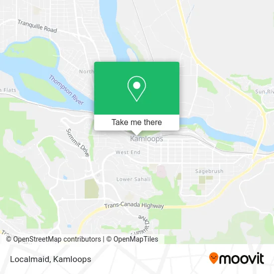 Localmaid map