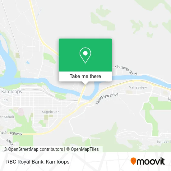 RBC Royal Bank map