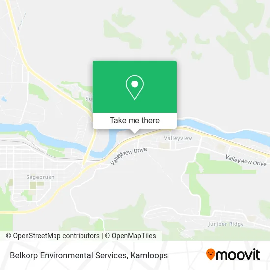 Belkorp Environmental Services map
