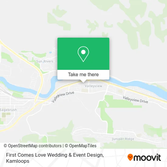 First Comes Love Wedding & Event Design map
