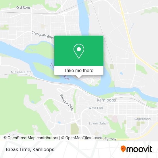 Break Time map