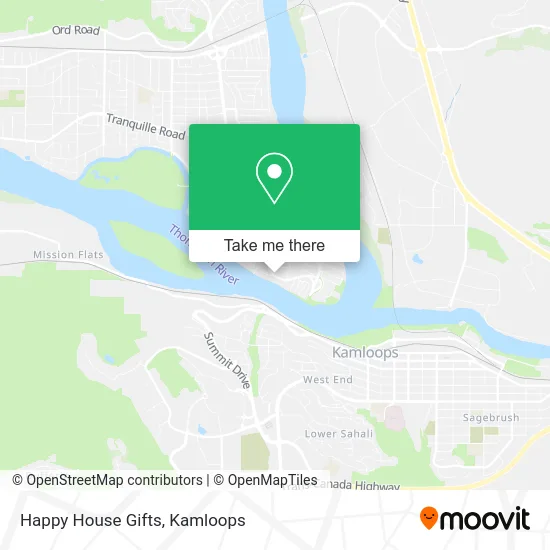 Happy House Gifts map