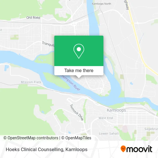 Hoeks Clinical Counselling map
