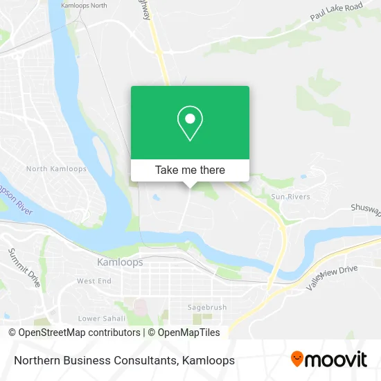 Northern Business Consultants map