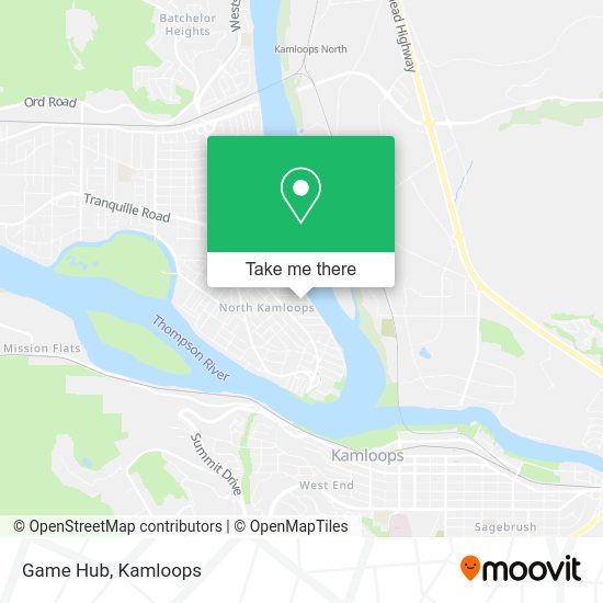 Game Hub map