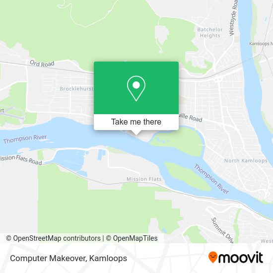 Computer Makeover map