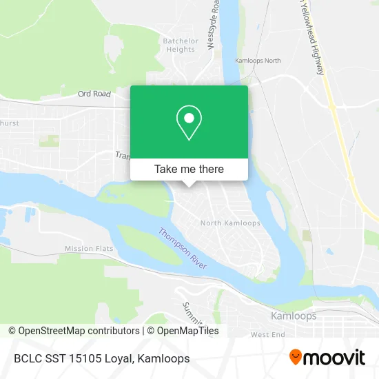 BCLC SST 15105 Loyal map