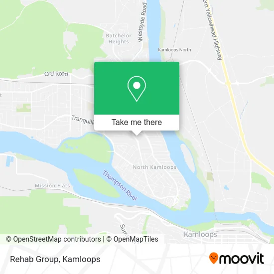 Rehab Group map