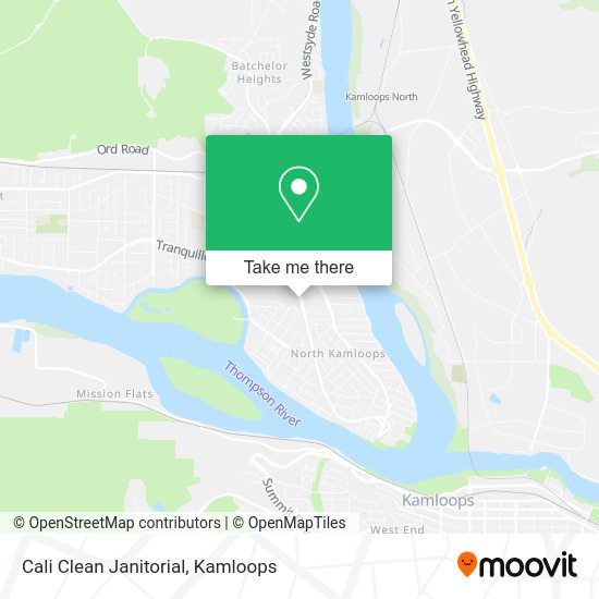 Cali Clean Janitorial map