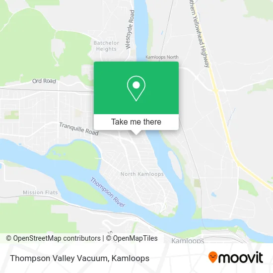 Thompson Valley Vacuum map