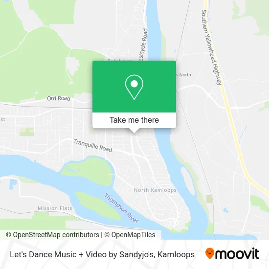 Let's Dance Music + Video by Sandyjo's map