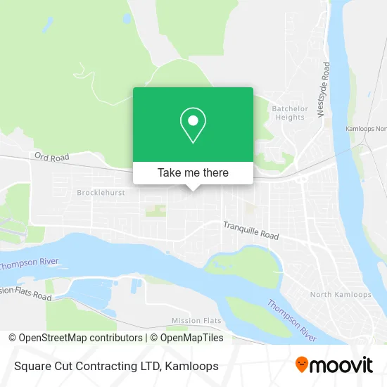 Square Cut Contracting LTD map