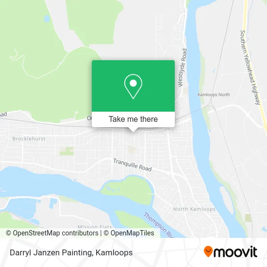Darryl Janzen Painting map