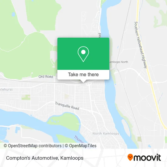 Compton's Automotive map