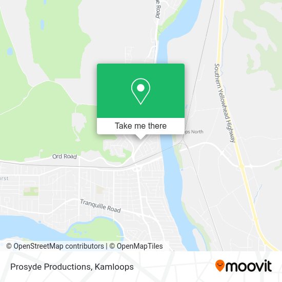 Prosyde Productions map