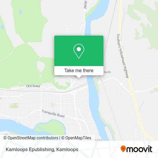 Kamloops Epublishing map