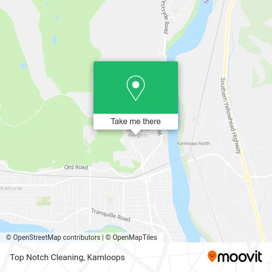 Top Notch Cleaning map