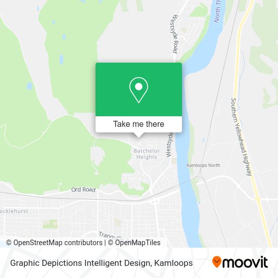 Graphic Depictions Intelligent Design map