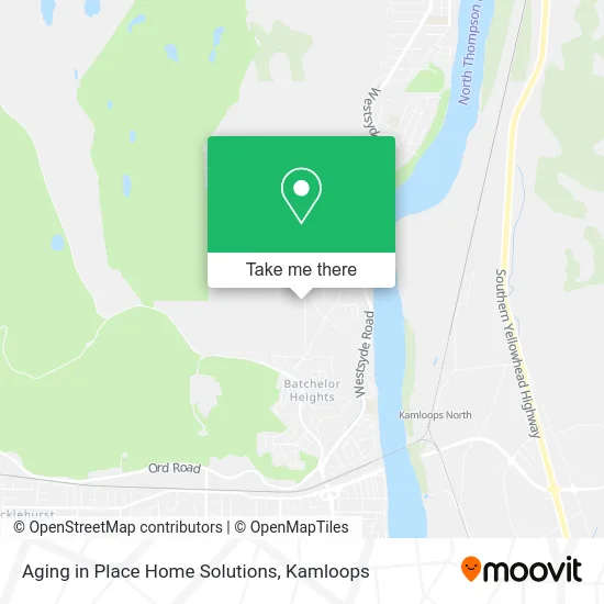 Aging in Place Home Solutions map