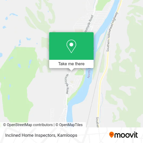 Inclined Home Inspectors map