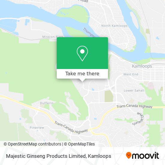Majestic Ginseng Products Limited map
