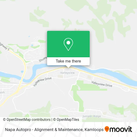 Napa Autopro - Alignment & Maintenance map