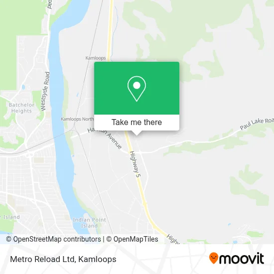 Metro Reload Ltd map