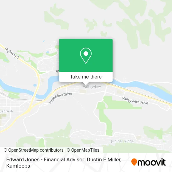 Edward Jones - Financial Advisor: Dustin F Miller map