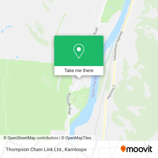 Thompson Chain Link Ltd. map