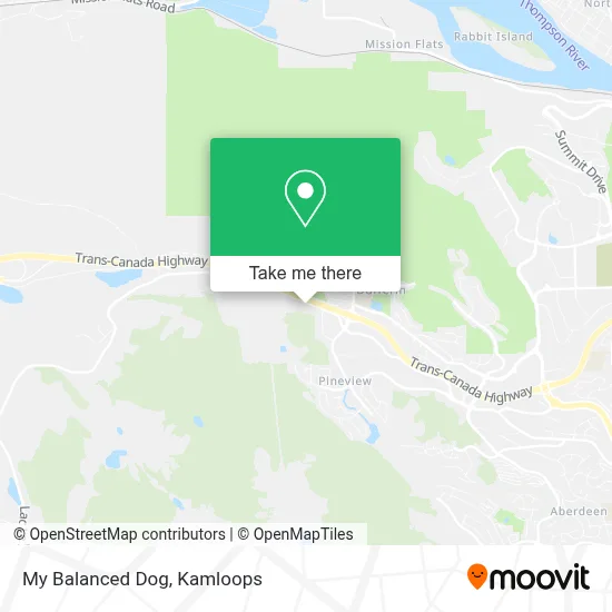 My Balanced Dog map