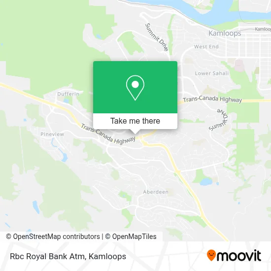 Rbc Royal Bank Atm map