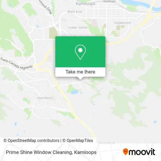 Prime Shine Window Cleaning map