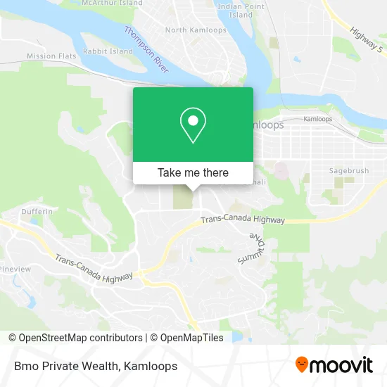 Bmo Private Wealth map