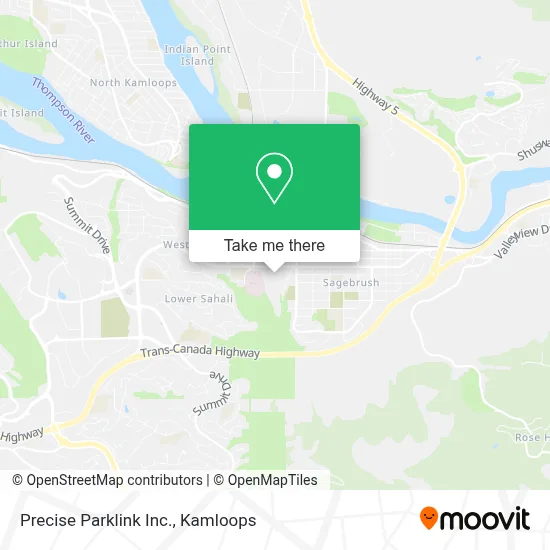 Precise Parklink Inc. map