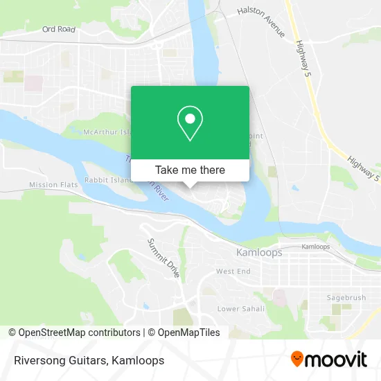 Riversong Guitars map