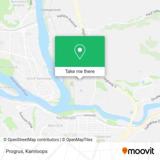 Progrus map