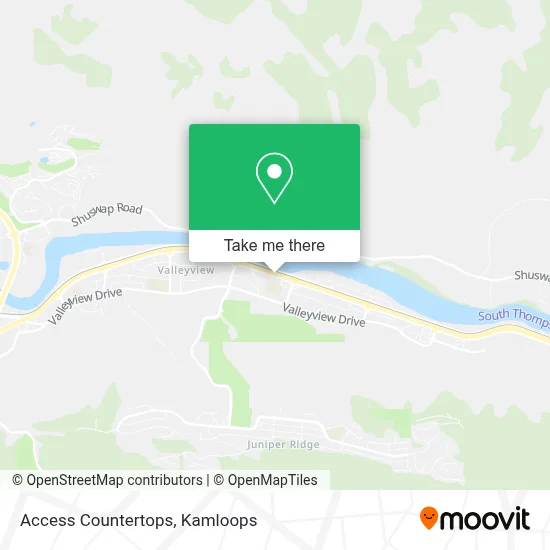Access Countertops map