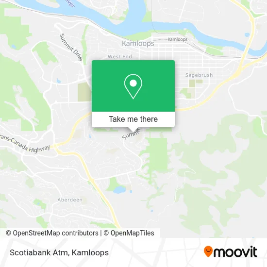 Scotiabank Atm map