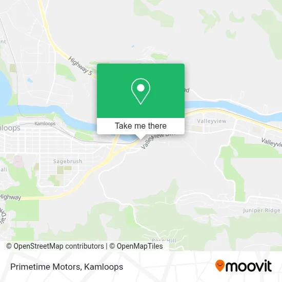 Primetime Motors map