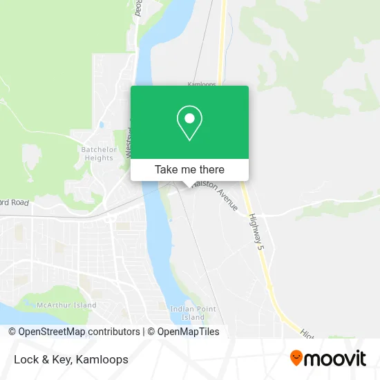 Lock & Key map