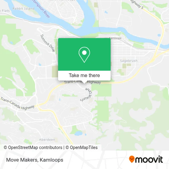 Move Makers map