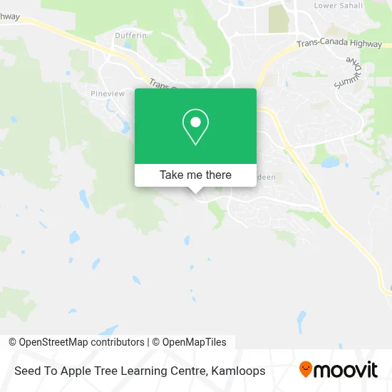 Seed To Apple Tree Learning Centre map