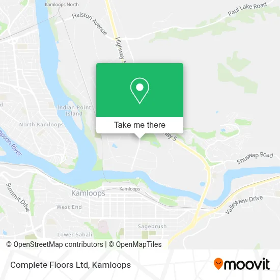 Complete Floors Ltd map