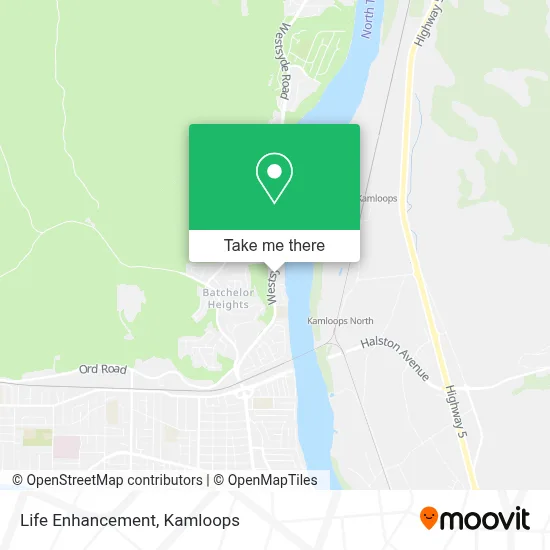 Life Enhancement map