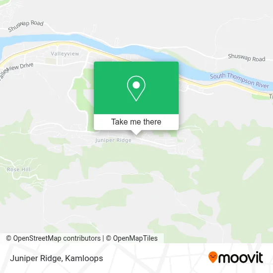 Juniper Ridge map