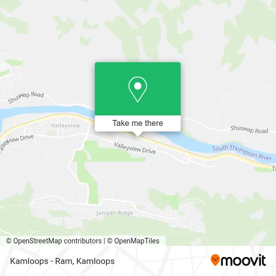 Kamloops - Ram map